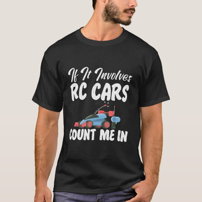 Camiseta Carros RC Correndo Se Envolve Carros RC Conte Comi (Frente)
