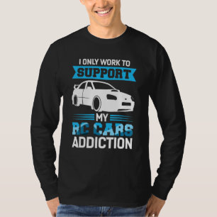 Camiseta Carros Rc Suportam Meu Carro Race Rc De Arraste Do