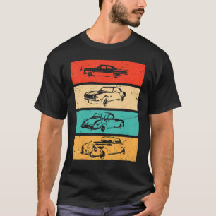 Camiseta Carros vintage - Retro Gráfico dos anos 80 e 90