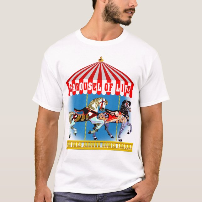 CAMISETA CARROSSEL DA VIDA T (Frente)