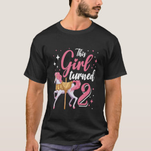 Camiseta Carrossel Festas de aniversário Que Esta Garota Vi