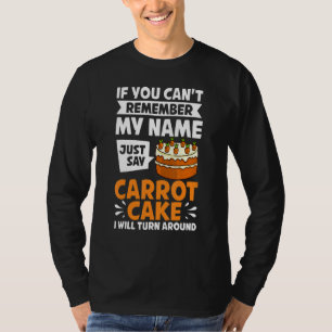 Camiseta Carrot Cake Recipiente Cupcakes Pie Gluten Free Ve