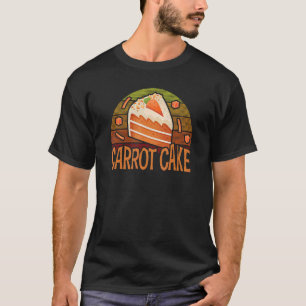 Camiseta Carrot Cake Retro Baking Dessert Baker Chef
