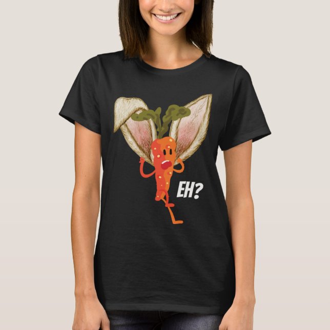 Camiseta Carrot Dissonant Bunny Carrot Easter (Frente)