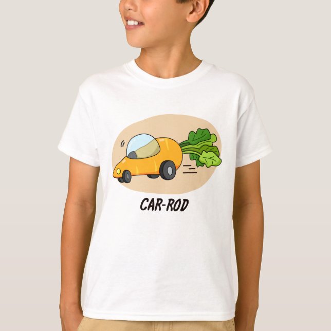 Camiseta Carrot Pun Engraçado (Frente)