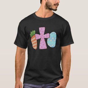 Camiseta Carrots Leopard Bunny Hunt Egg Cross Christian Eas
