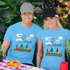 Camiseta Cars Kids Boy Birthday