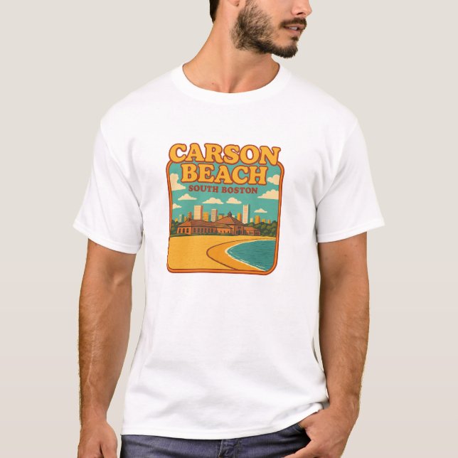 Camiseta Carson Beach Souvenir  (Frente)
