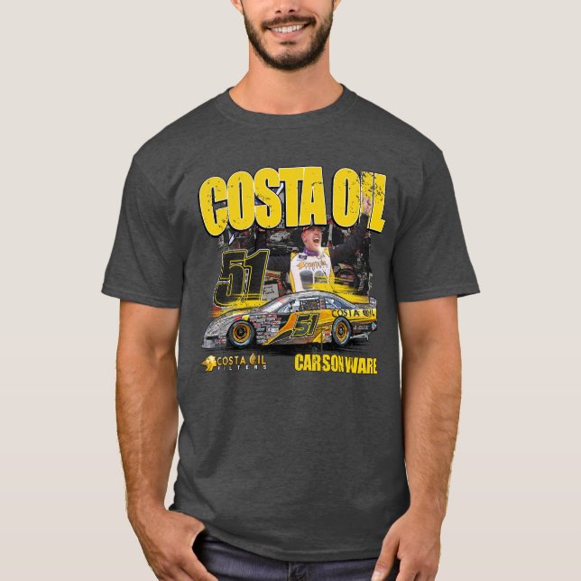 Camiseta Carson Ware 51 Ace Speedway Win Tshirt (Frente)