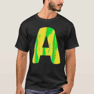 Camiseta Carta A Engraçado Grupo Chipmunk Natal de Ação de