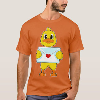 Camiseta Carta de amor de pato