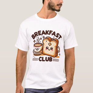 Camiseta Carta de colheita do clube Breakfast