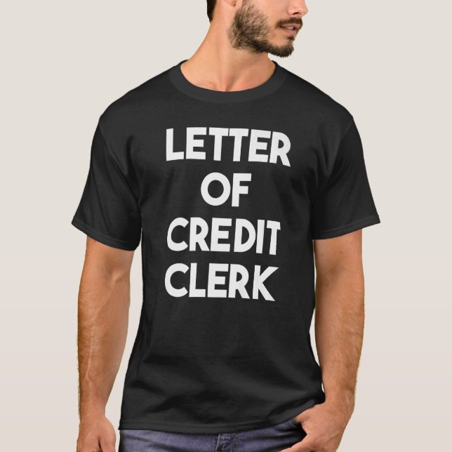 Camiseta Carta De Crédito (Frente)