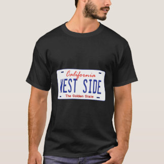 Camiseta Carta de Licença do Oeste da Califórnia