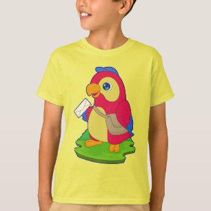 Camiseta Carta de Papagaio Postal