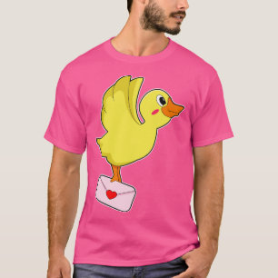 Camiseta Carta de pombo de patos