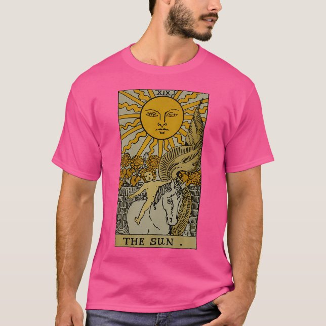 Camiseta Carta de Tarot O Sol (Frente)