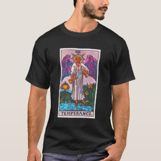 Camiseta Carta de Tarot Temperança Oculto Metafísico Psíqui