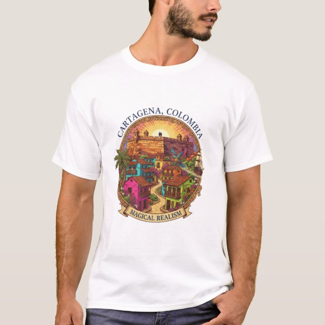 CAMISETA CARTAGENA COLÔMBIA (Frente)