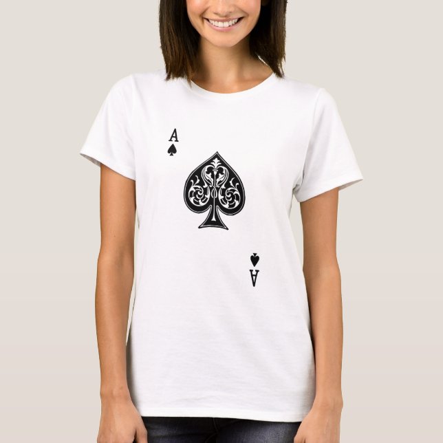 Camiseta Cartão Ace Poker (Frente)