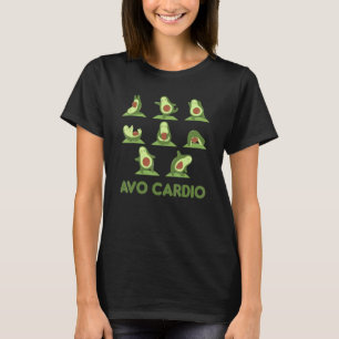 Camiseta Cartão Avo Ioga de Abacate Pun Abacate Ioga