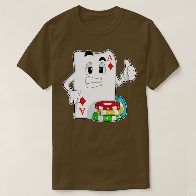 Camiseta cartão com chips (Frente do Design)