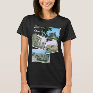 Camiseta Cartão de Atenas, tshirt da piscina