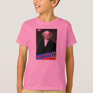 Camiseta Cartão de basebol de Martin Van Buren