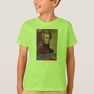 Camiseta Cartão de beisebol de Andrew Jackson