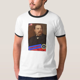 Camiseta Cartão de beisebol de Grover Cleveland