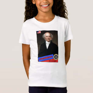 Camiseta Cartão de Beisebol de Martin Van Buren