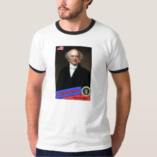 Camiseta Cartão de Beisebol de Martin Van Buren