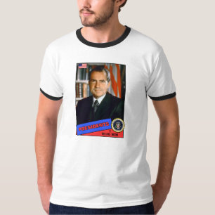 Camiseta Cartão de beisebol de Richard Nixon