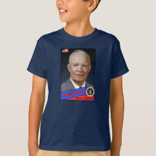 Camiseta Cartão de Beisebol Dwight D. Eisenhower