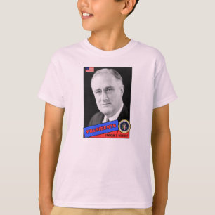 Camiseta Cartão de Beisebol Franklin D. Roosevelt