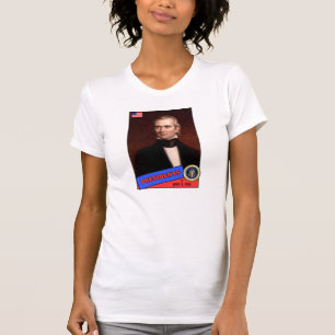 Camiseta Cartão de Beisebol James K. Polk