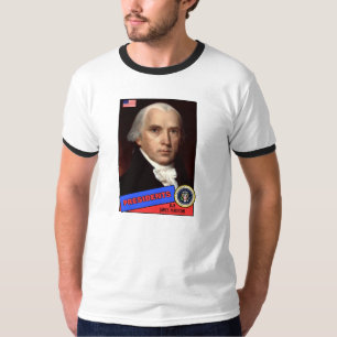Camiseta Cartão de beisebol James Madison