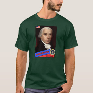 Camiseta Cartão de beisebol James Madison