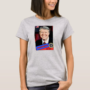 Camiseta Cartão de Beisebol Jimmy Carter