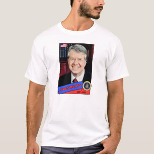 Camiseta Cartão de Beisebol Jimmy Carter