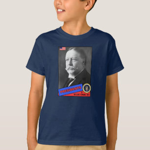 Camiseta Cartão de Beisebol William Howard Taft