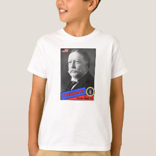 Camiseta Cartão de Beisebol William Howard Taft