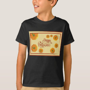 Camiseta Cartão de boas-vindas em formato feliz