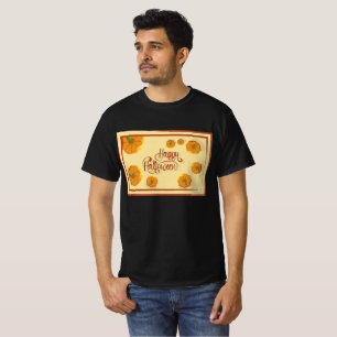 Camiseta Cartão de boas-vindas Feliz Halloween