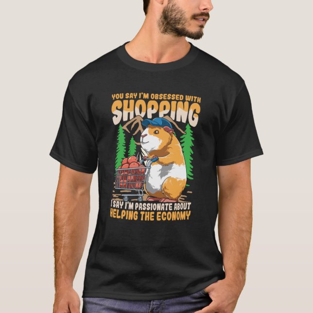 CAMISETA CARTÃO DE COMPRA DE SUÍNOS DA GUINÉ (Frente)