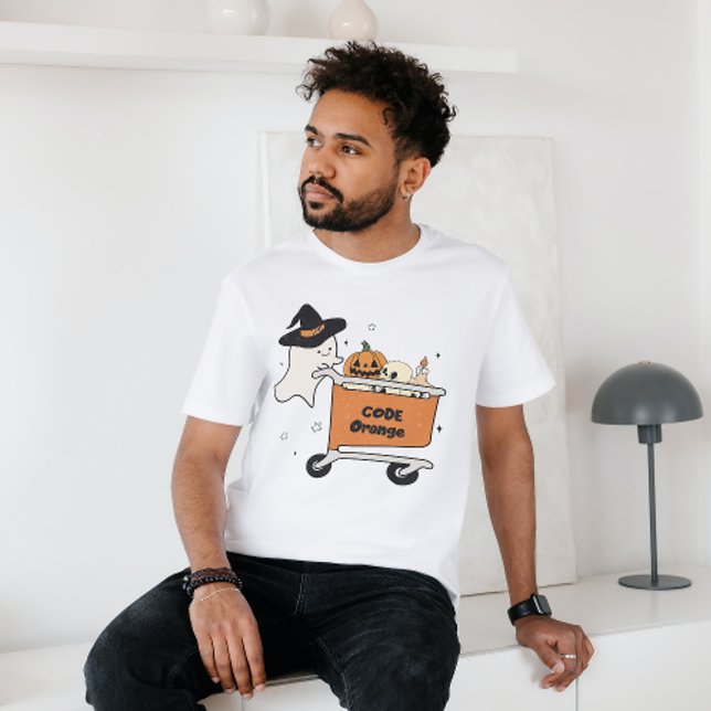 CAMISETA CARTÃO DE COMPRADA DE EMPURRAMENTO FANTASMA DE ALO (Criador carregado)