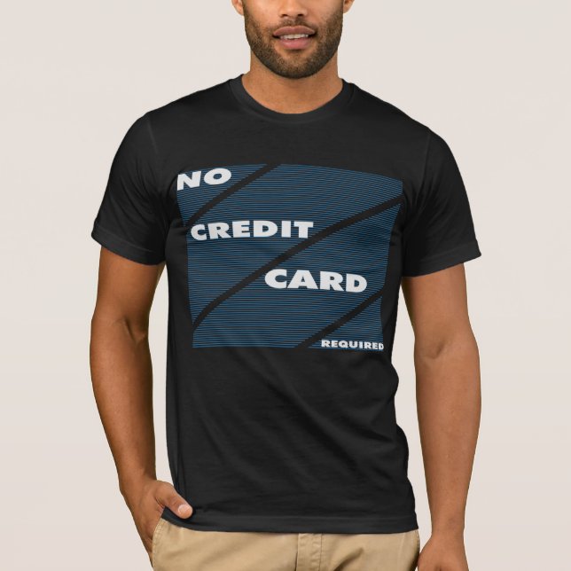 Camiseta  Cartão de Crédito (Frente)