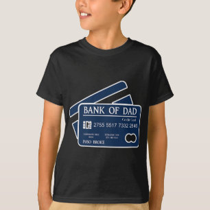 Camiseta Cartão de Crédito do Banco do Papai Estou Tão Queb
