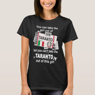 Camiseta Cartão de Embarque de Taranto Garota de Taranto