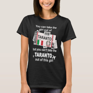 Camiseta Cartão de Embarque de Taranto Garota de Taranto